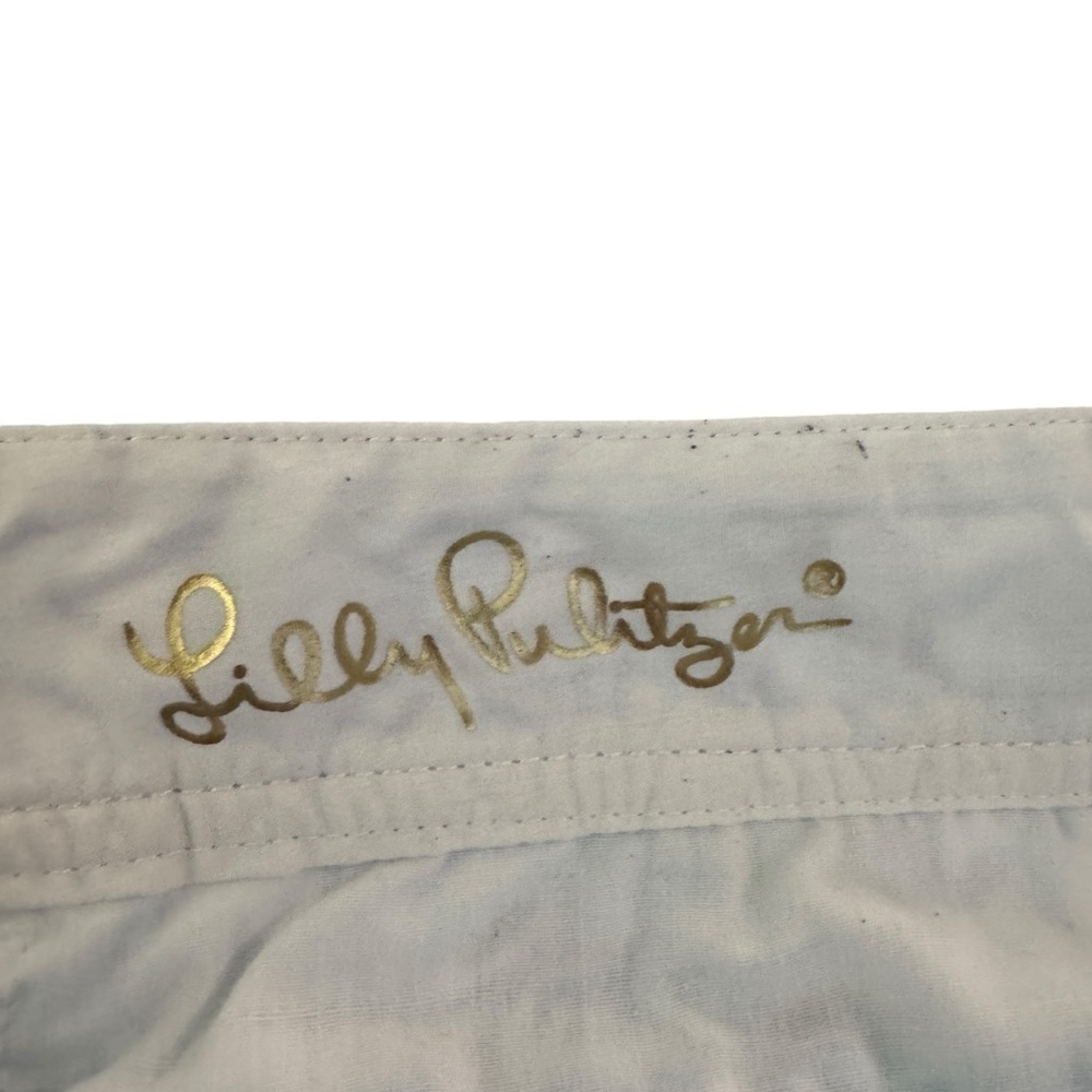 Lilly Pulitzer The Callahan Shorts, Lucky Trunks, Size 16 - Picture 7 of 9